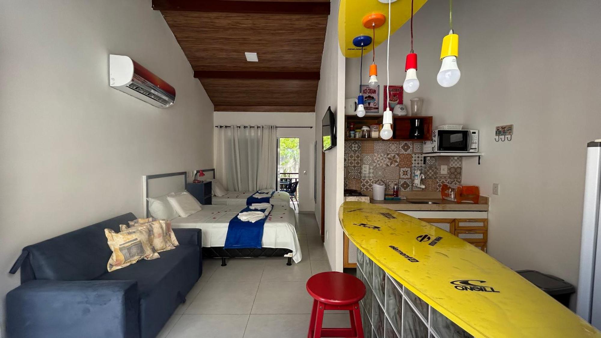 Praia de PipaFlat Tematico Solar Agua公寓 外观 照片