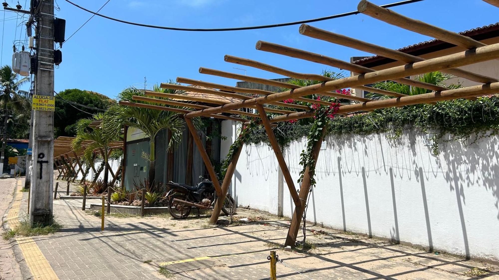 Praia de PipaFlat Tematico Solar Agua公寓 外观 照片